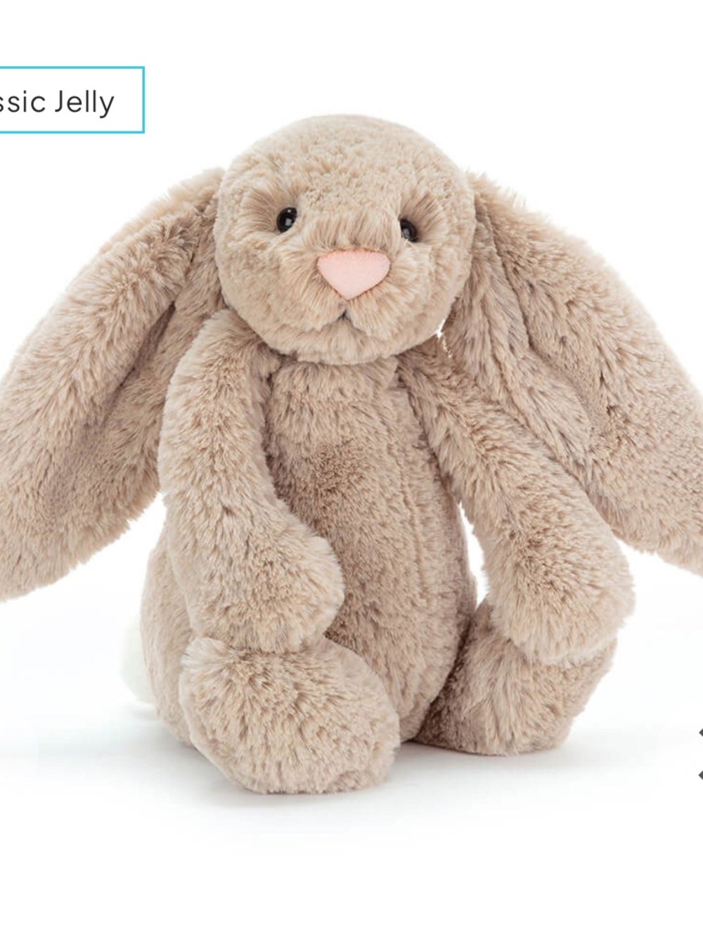 Jellycat Beige Bashful Bunny